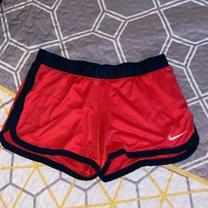 Nike pink athletic shorts